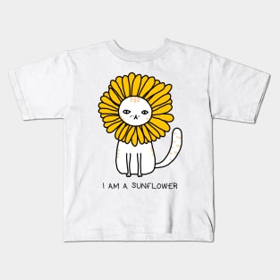 I Am A Sunflower Kids T-Shirt